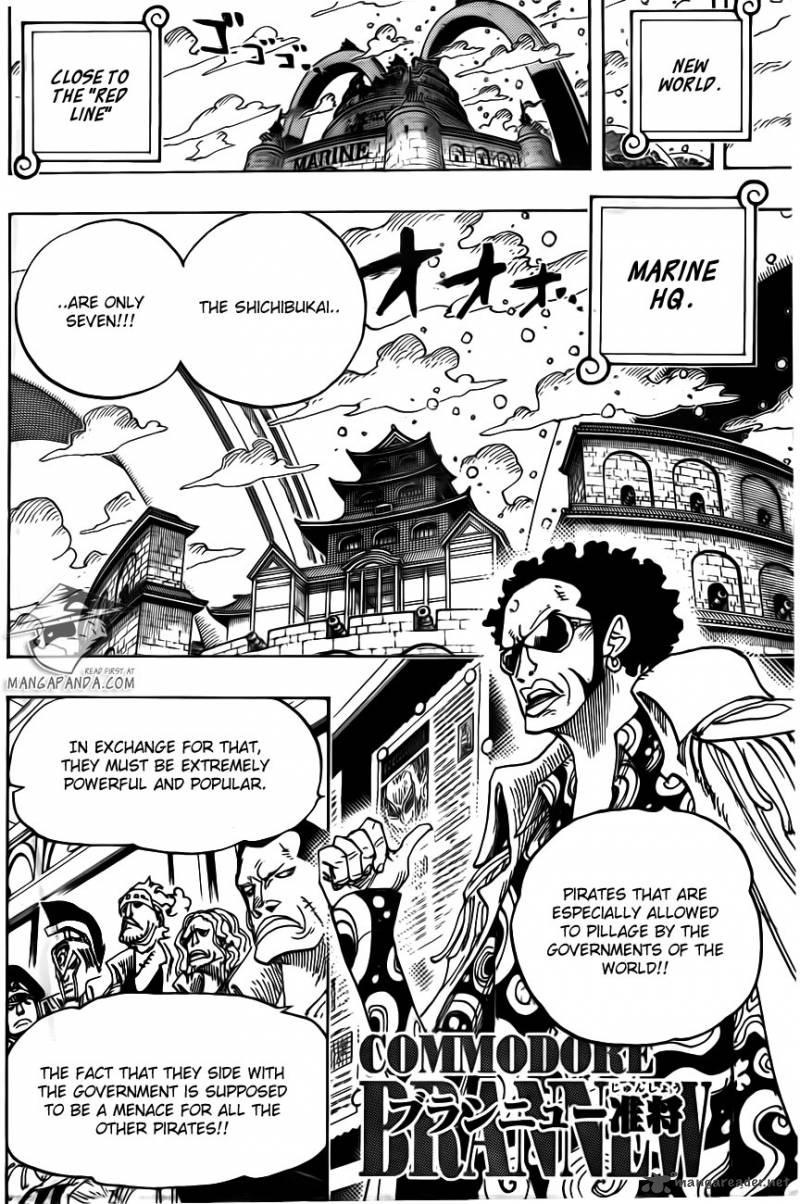 One Piece Chapter 700 page 13 - Chapter 700: His Own Pace