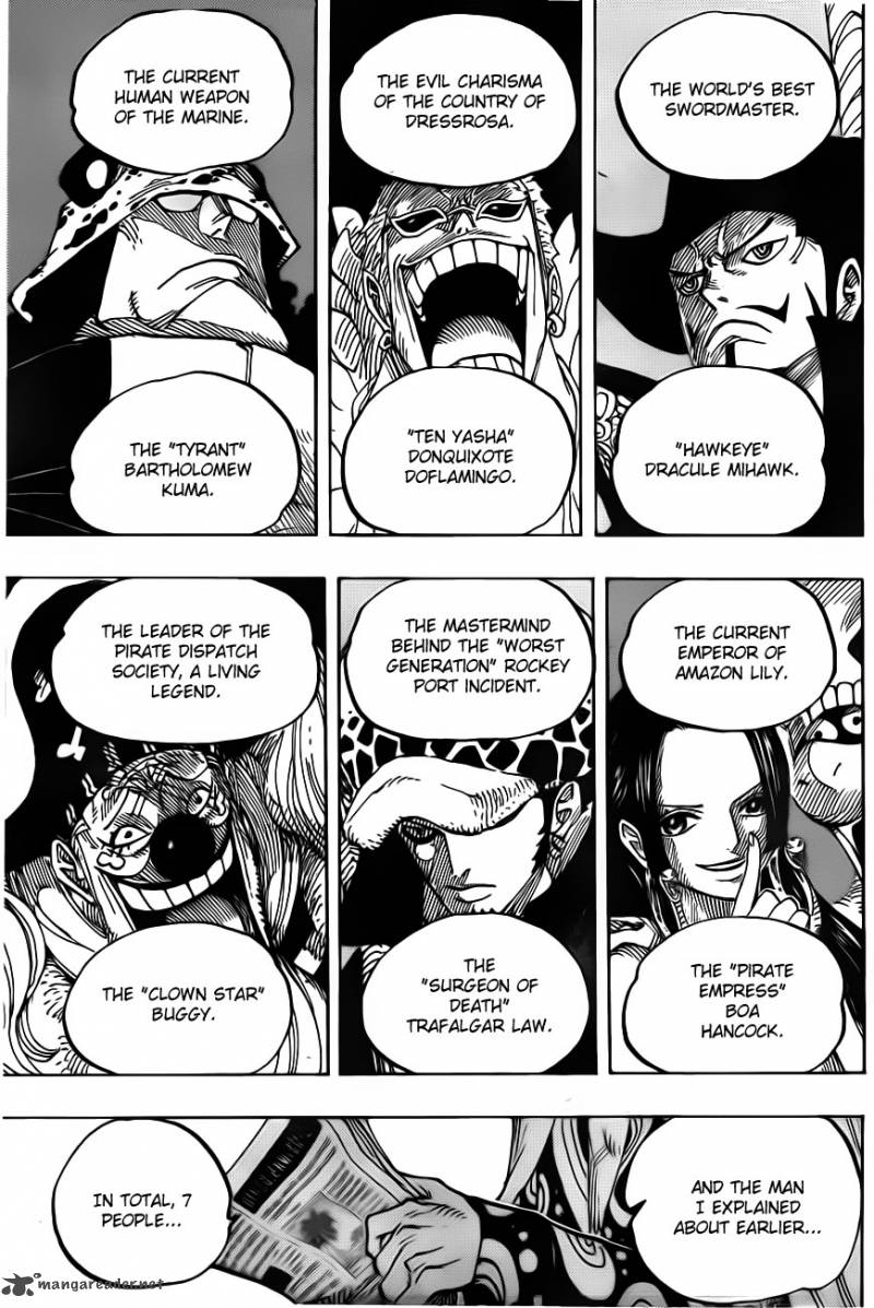 One Piece Chapter 700 page 14 - Chapter 700: His Own Pace