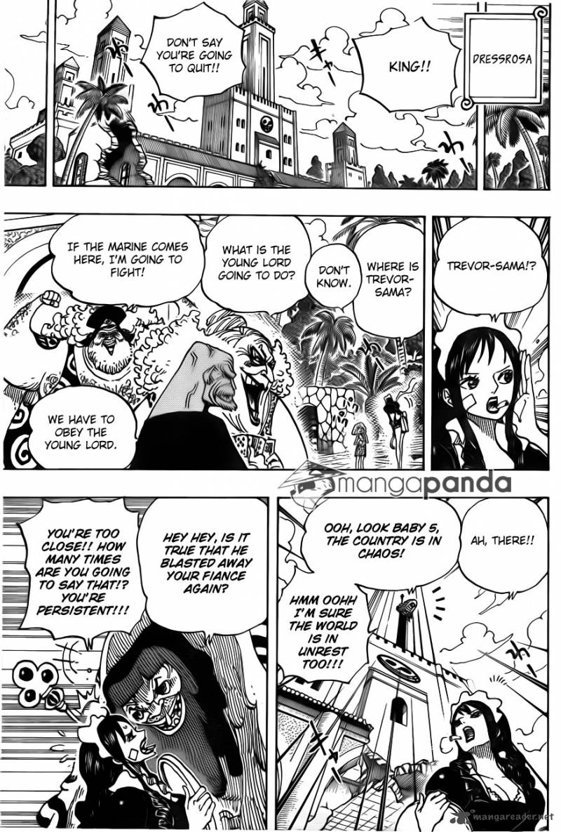 One Piece Chapter 700 page 16 - Chapter 700: His Own Pace