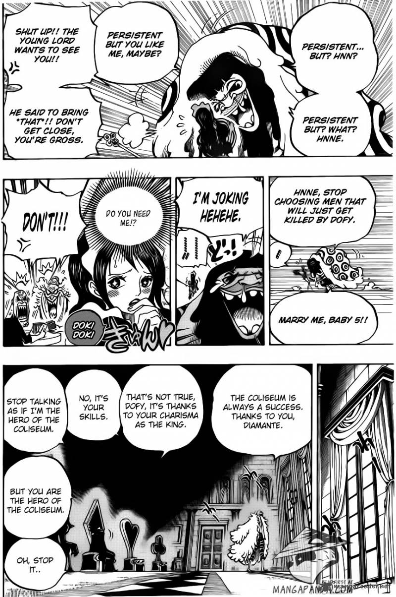 One Piece Chapter 700 page 17 - Chapter 700: His Own Pace