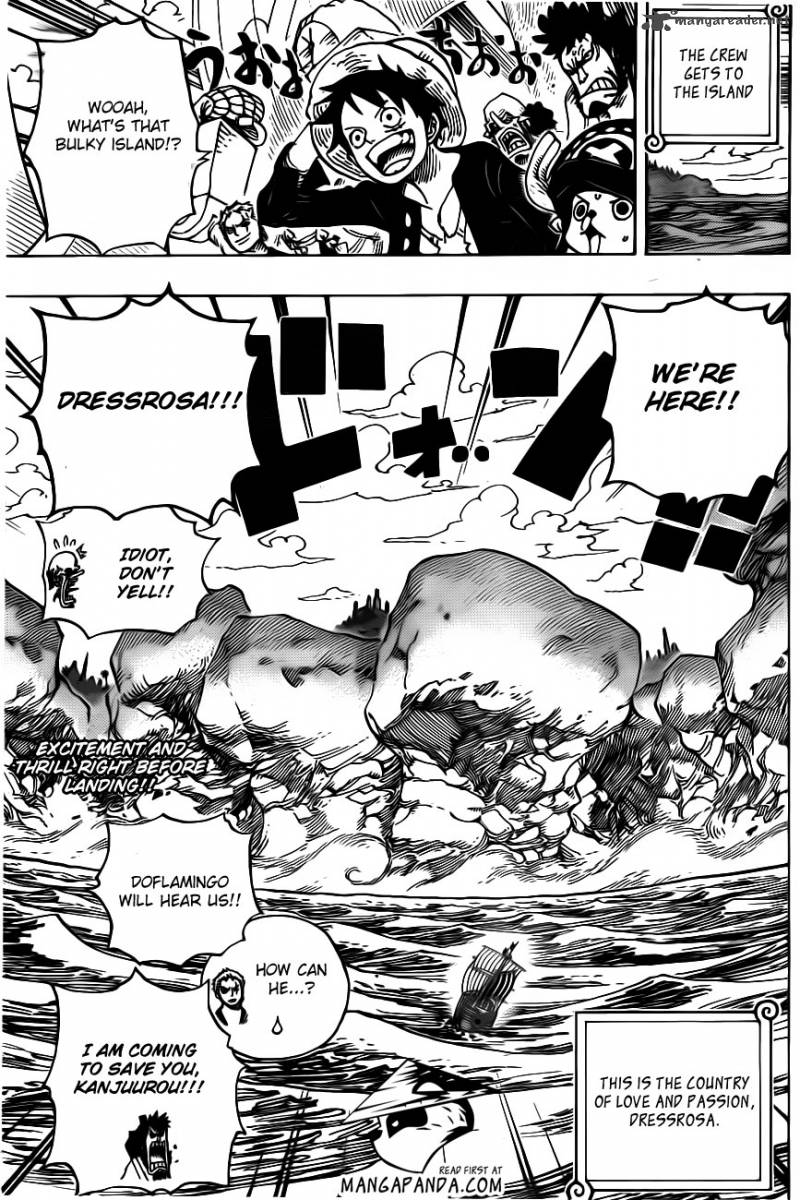One Piece Chapter 700 page 20 - Chapter 700: His Own Pace