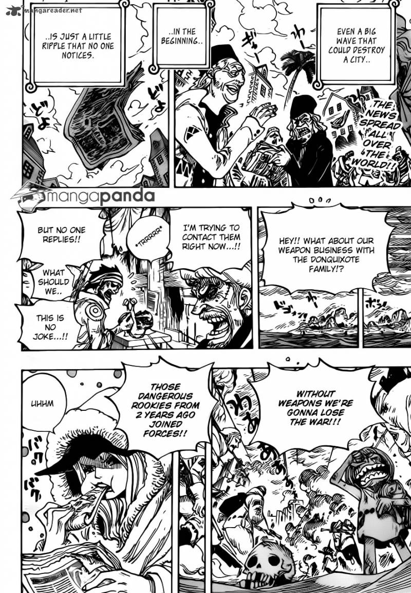 One Piece Chapter 700 page 3 - Chapter 700: His Own Pace
