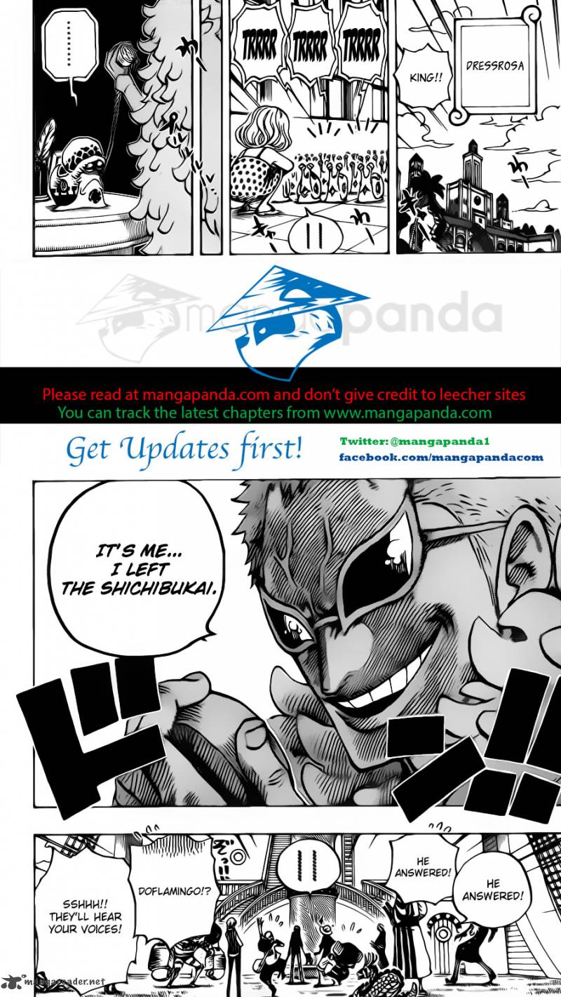 One Piece Chapter 700 page 5 - Chapter 700: His Own Pace
