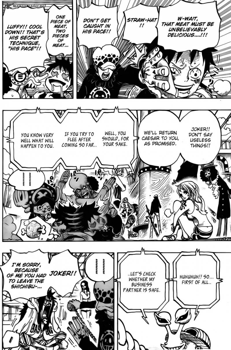 One Piece Chapter 700 page 7 - Chapter 700: His Own Pace