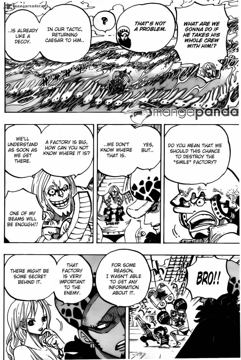 One Piece Chapter 700 page 9 - Chapter 700: His Own Pace