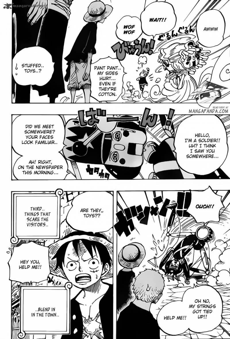 One Piece Chapter 701 page 11 - Chapter 701: Adventure in the Land of Love, Passion, and Toys