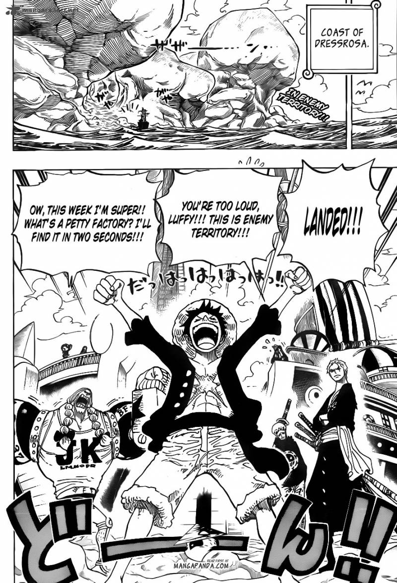 One Piece Chapter 701 page 3 - Chapter 701: Adventure in the Land of Love, Passion, and Toys