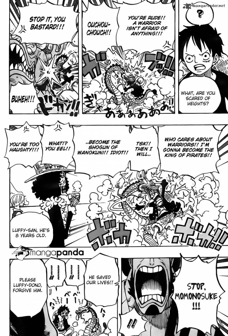 One Piece Chapter 701 page 5 - Chapter 701: Adventure in the Land of Love, Passion, and Toys
