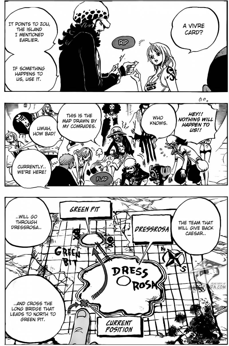 One Piece Chapter 701 page 7 - Chapter 701: Adventure in the Land of Love, Passion, and Toys