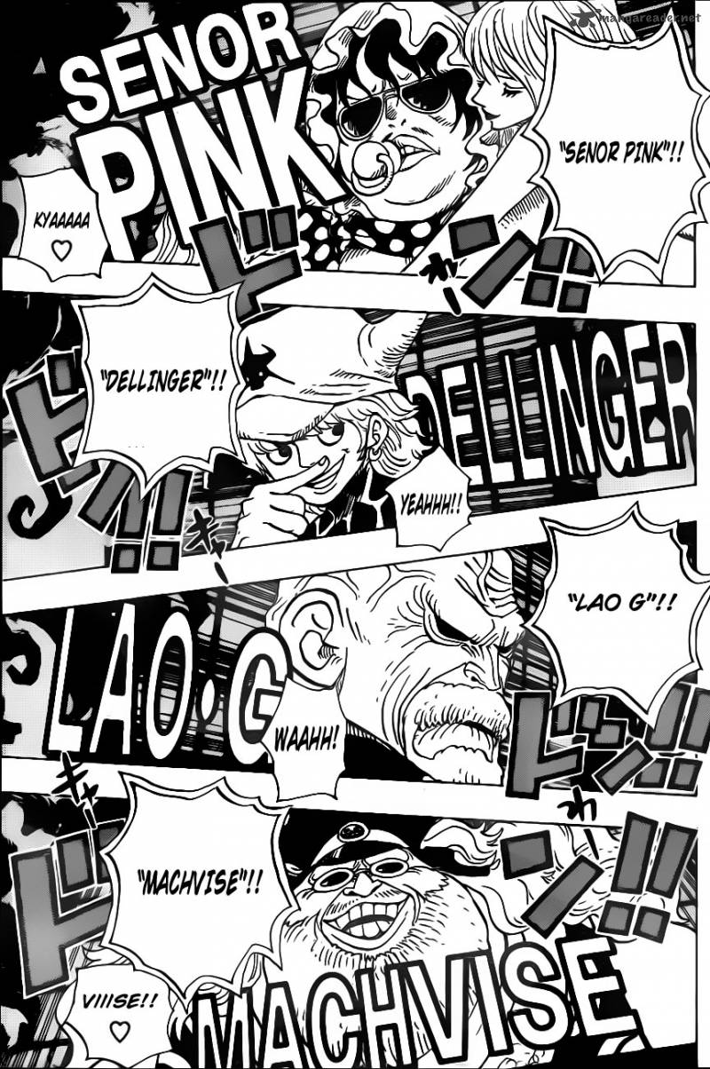 One Piece Chapter 702 page 15 - Chapter 702: Corrida Colosseum