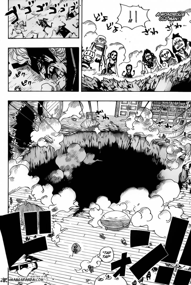 One Piece Chapter 702 page 4 - Chapter 702: Corrida Colosseum