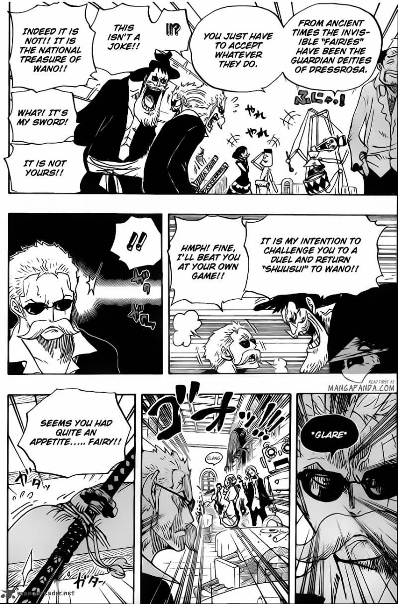 One Piece Chapter 702 page 8 - Chapter 702: Corrida Colosseum