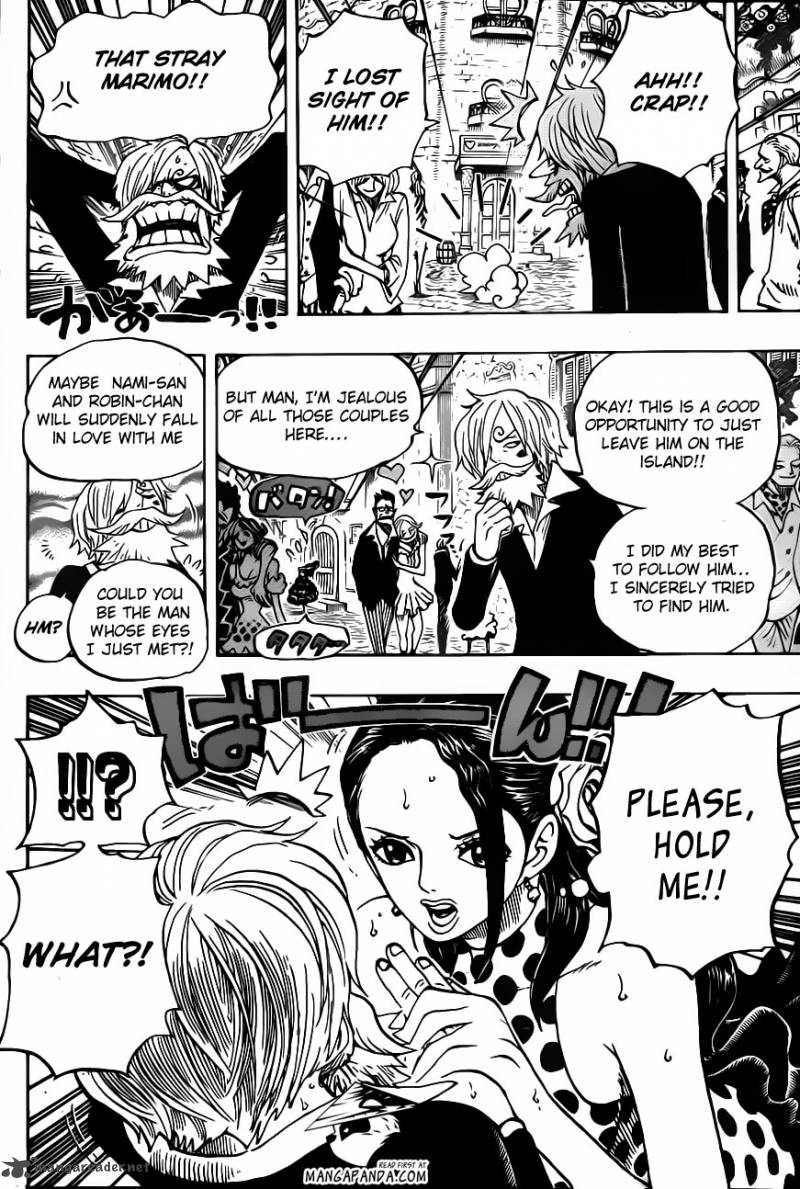 One Piece Chapter 703 page 10 - Chapter 703: Waiting Room