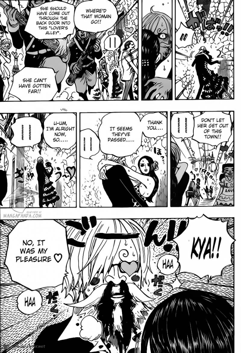 One Piece Chapter 703 page 11 - Chapter 703: Waiting Room