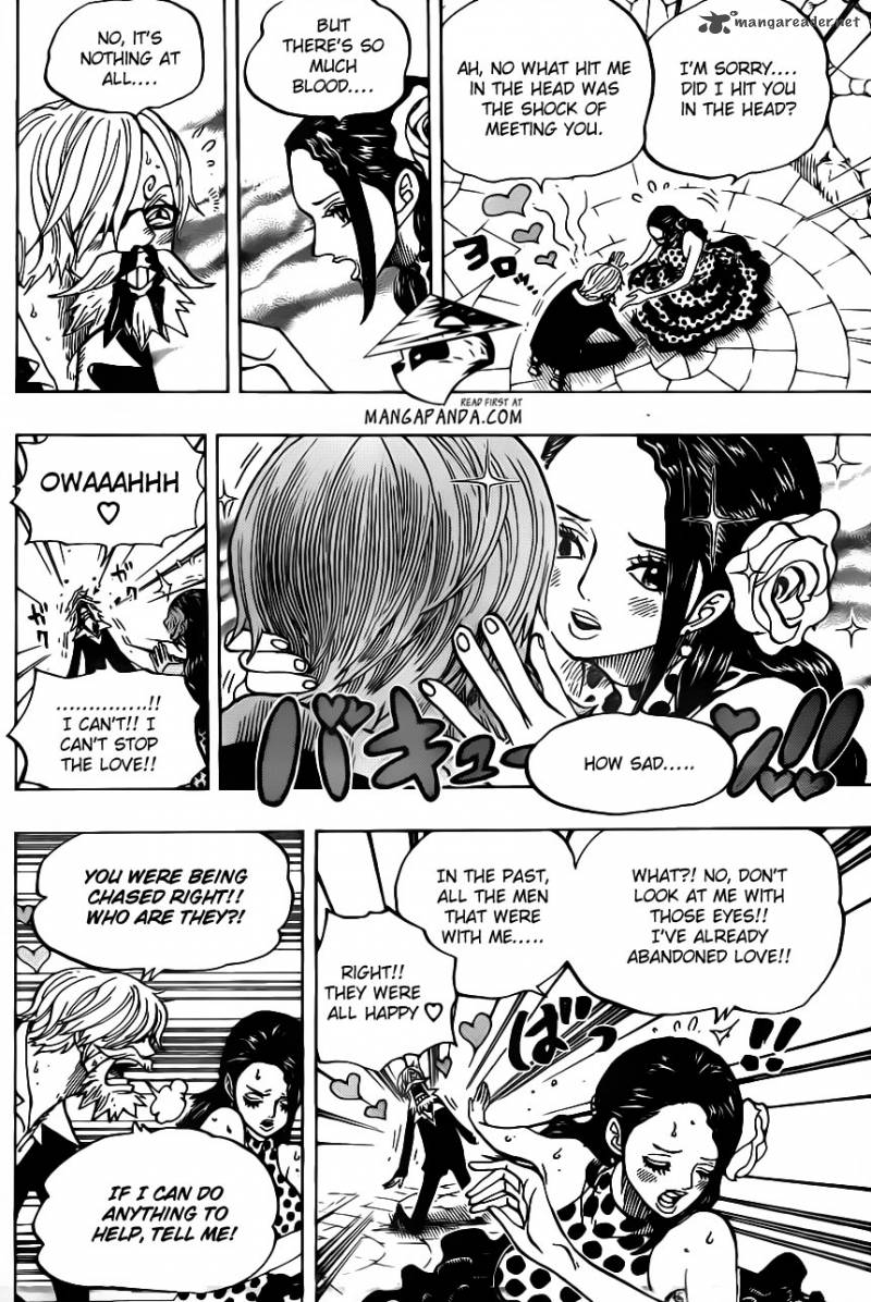 One Piece Chapter 703 page 12 - Chapter 703: Waiting Room