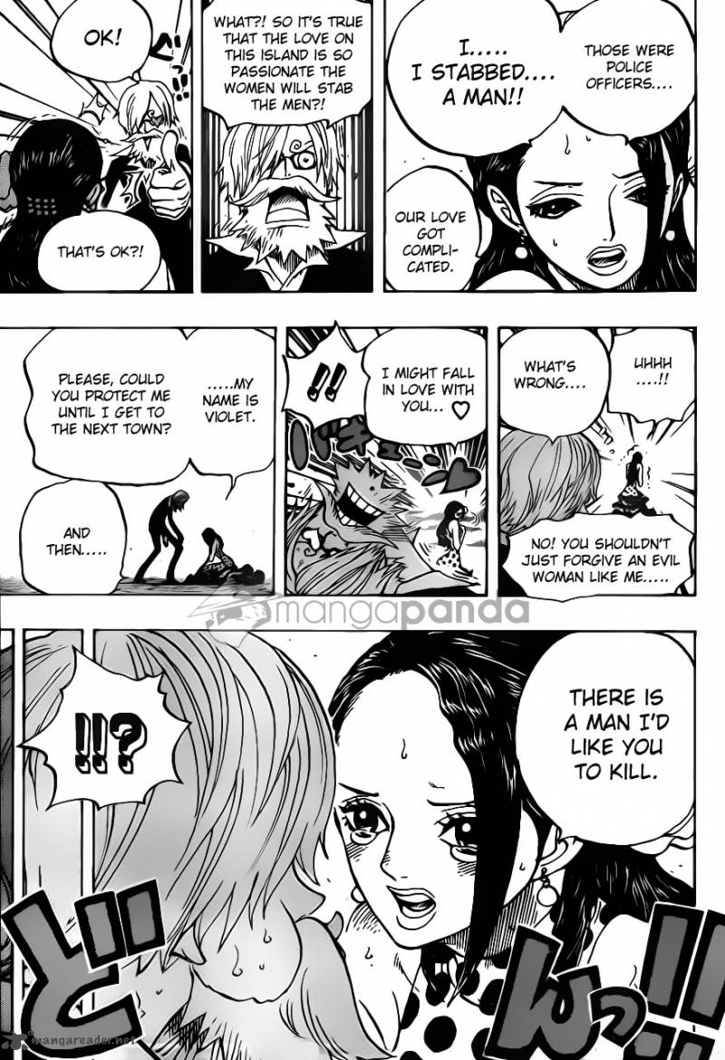 One Piece Chapter 703 page 13 - Chapter 703: Waiting Room