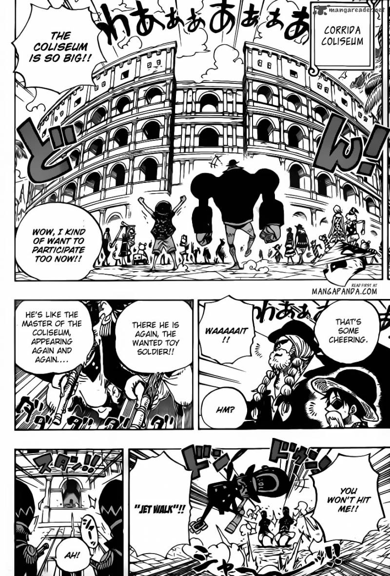 One Piece Chapter 703 page 14 - Chapter 703: Waiting Room