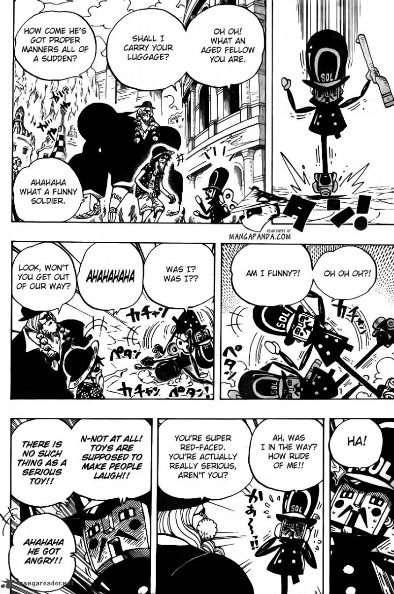 One Piece Chapter 703 page 16 - Chapter 703: Waiting Room