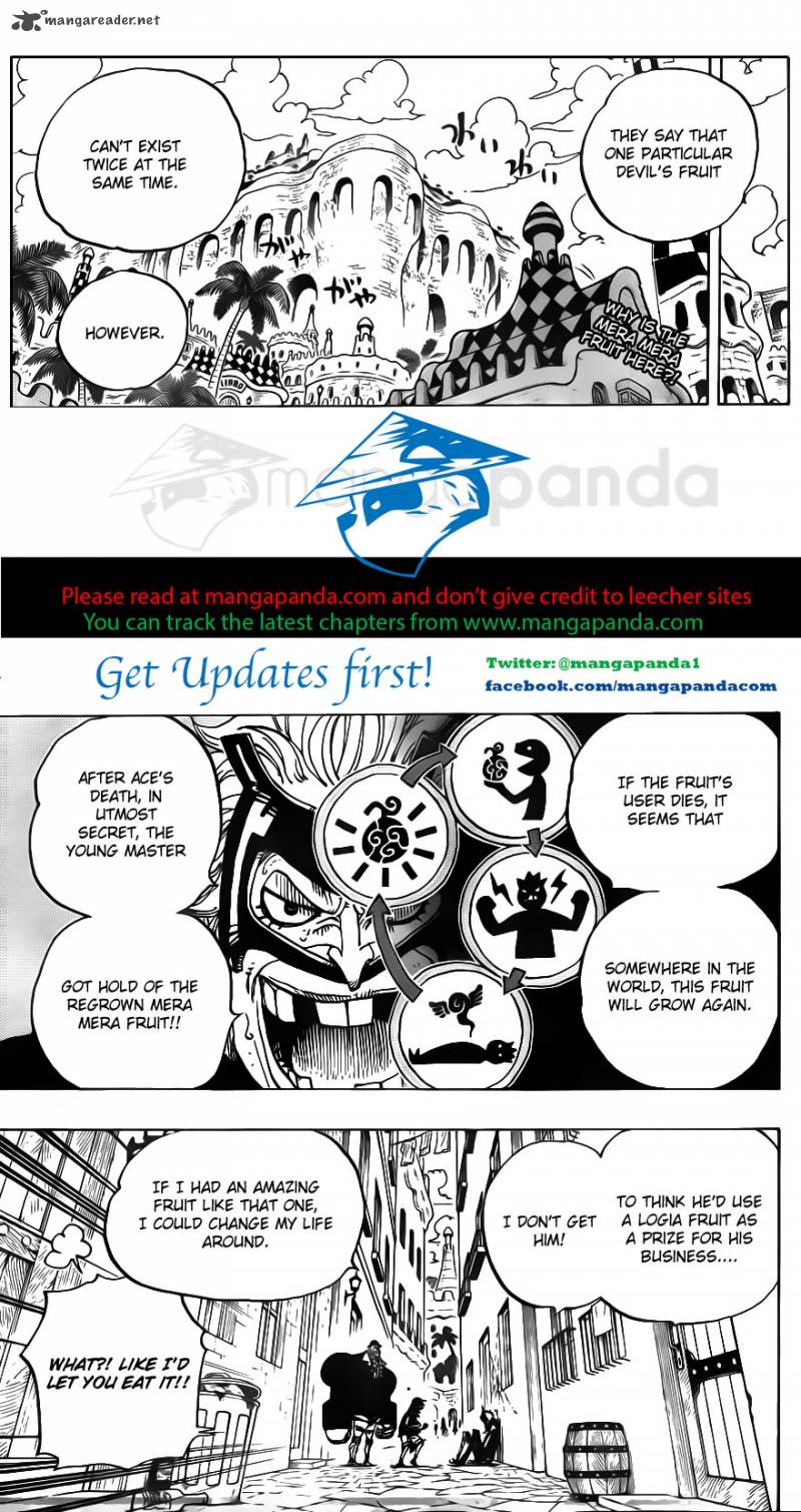 One Piece Chapter 703 page 5 - Chapter 703: Waiting Room