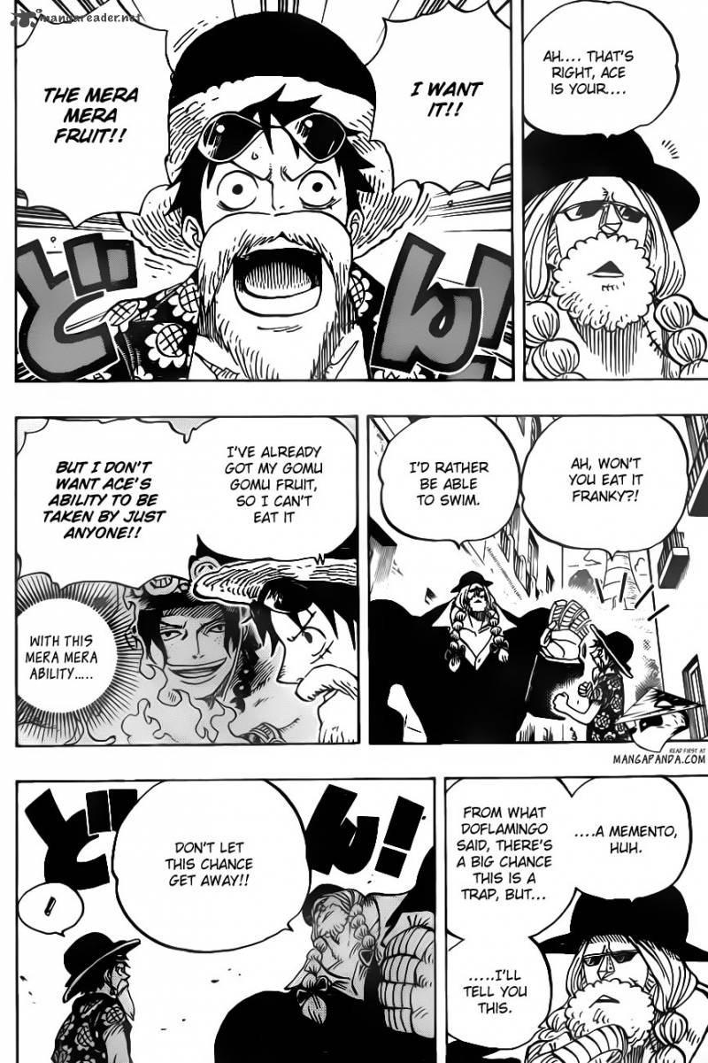 One Piece Chapter 703 page 6 - Chapter 703: Waiting Room