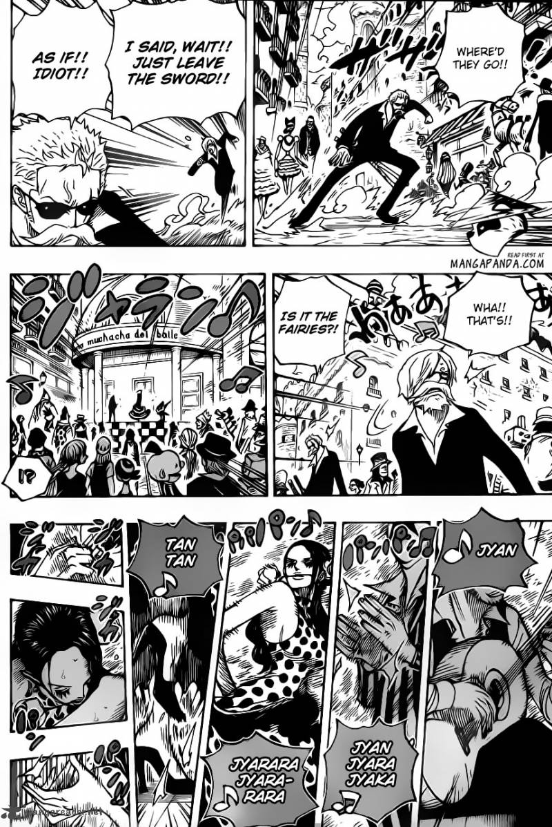 One Piece Chapter 703 page 8 - Chapter 703: Waiting Room