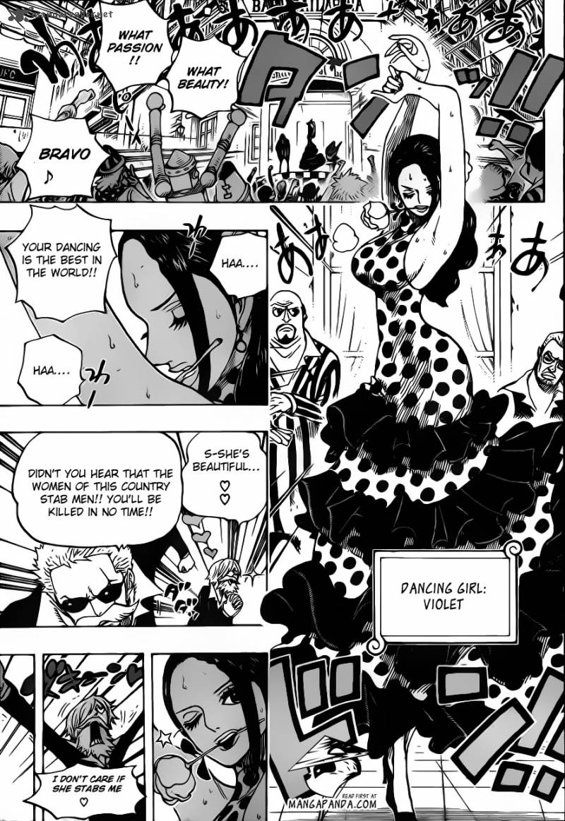 One Piece Chapter 703 page 9 - Chapter 703: Waiting Room