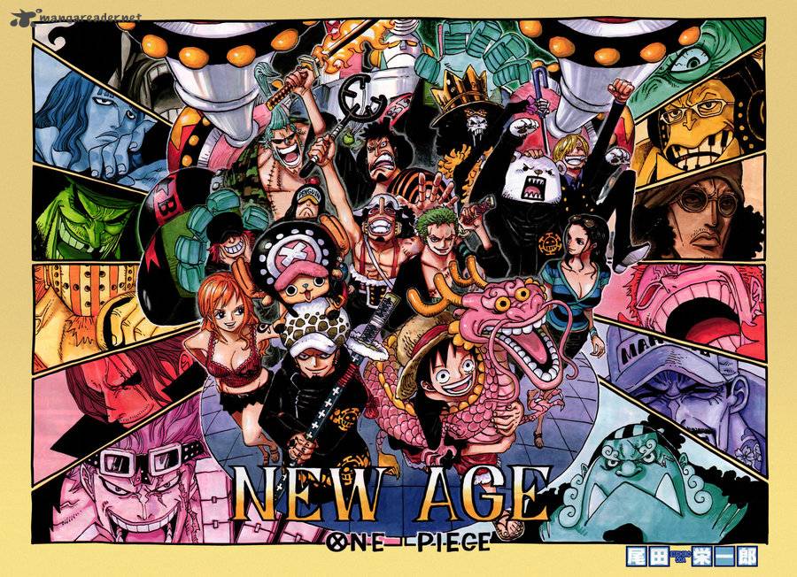 One Piece manga, chapter 704, page 2 of 24