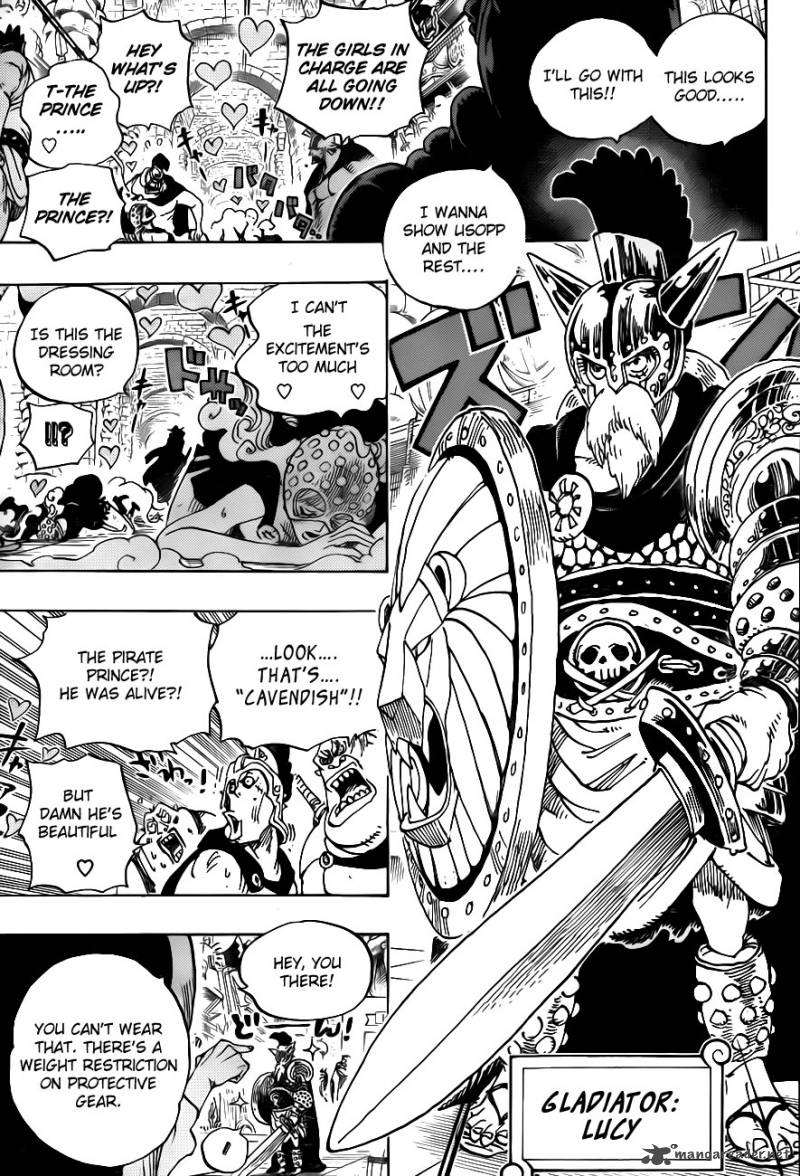 One Piece manga, chapter 704, page 12 of 24