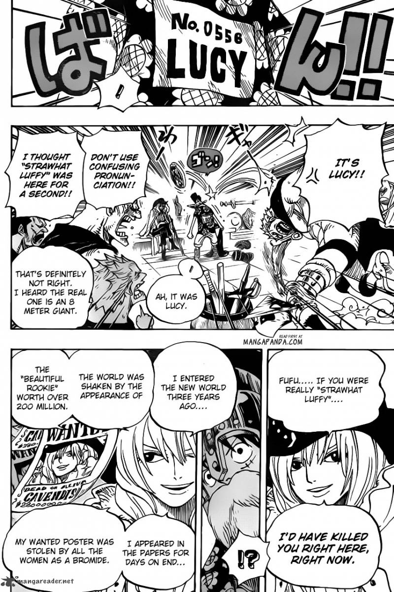 One Piece manga, chapter 704, page 15 of 24