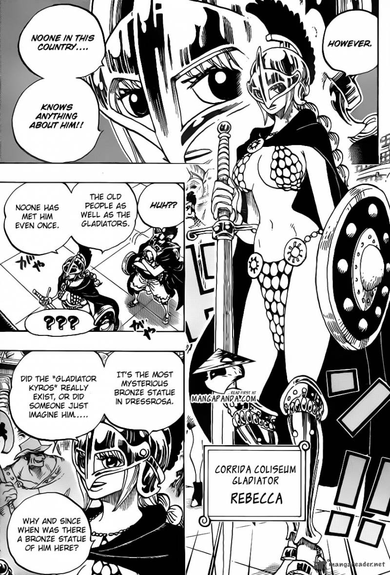 One Piece manga, chapter 704, page 18 of 24