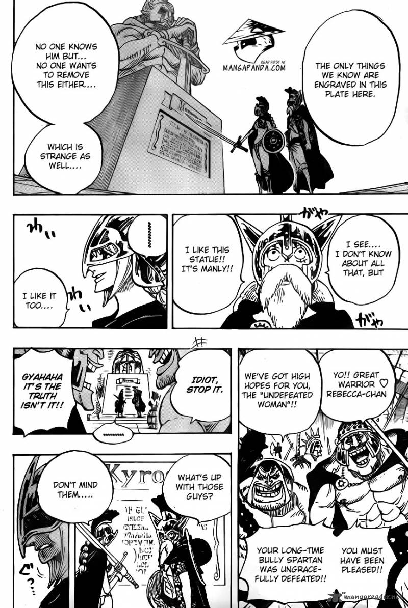 One Piece manga, chapter 704, page 19 of 24