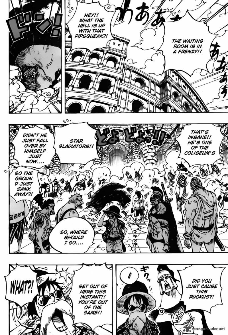 One Piece manga, chapter 704, page 5 of 24