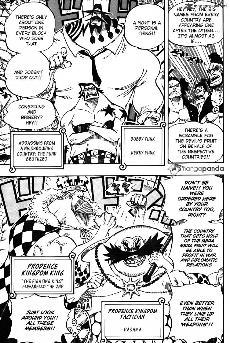 One Piece manga, chapter 704, page 8 of 24