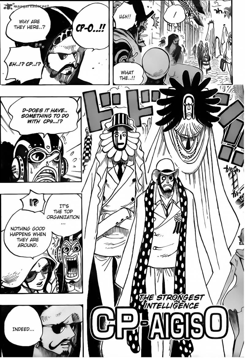 One Piece manga, chapter 705, page 13 of 24