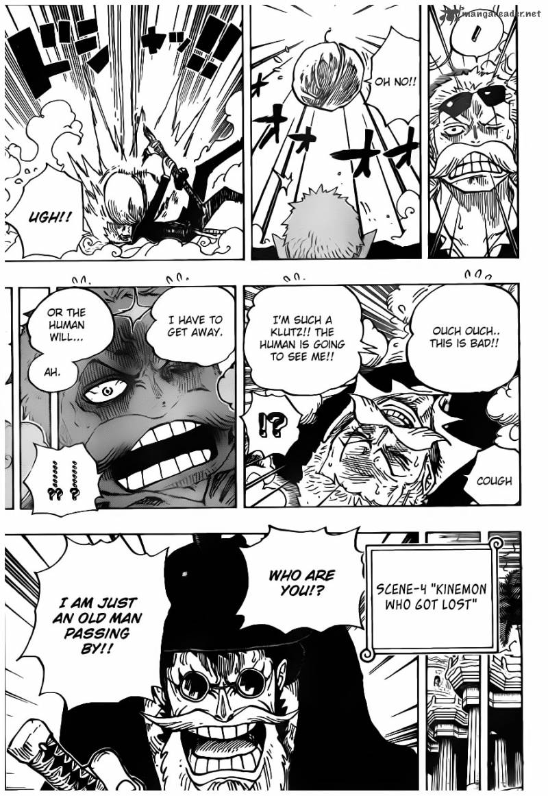 One Piece manga, chapter 705, page 15 of 24
