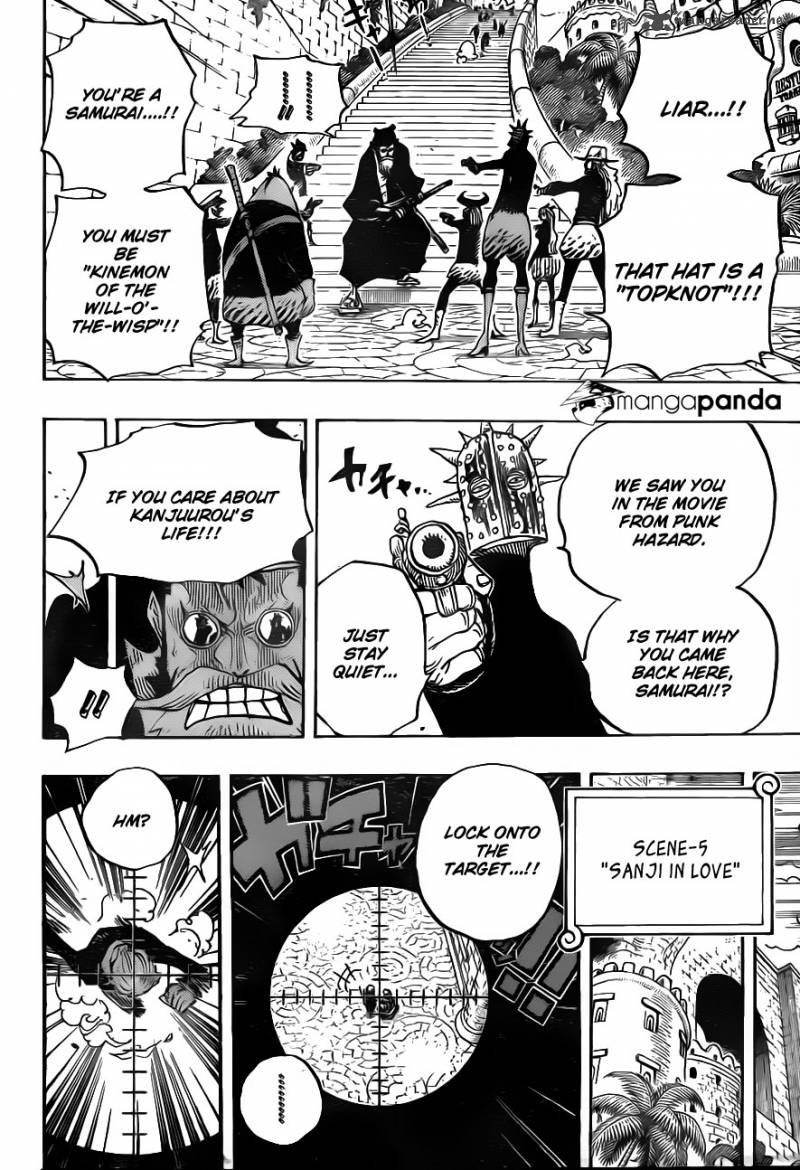 One Piece manga, chapter 705, page 16 of 24