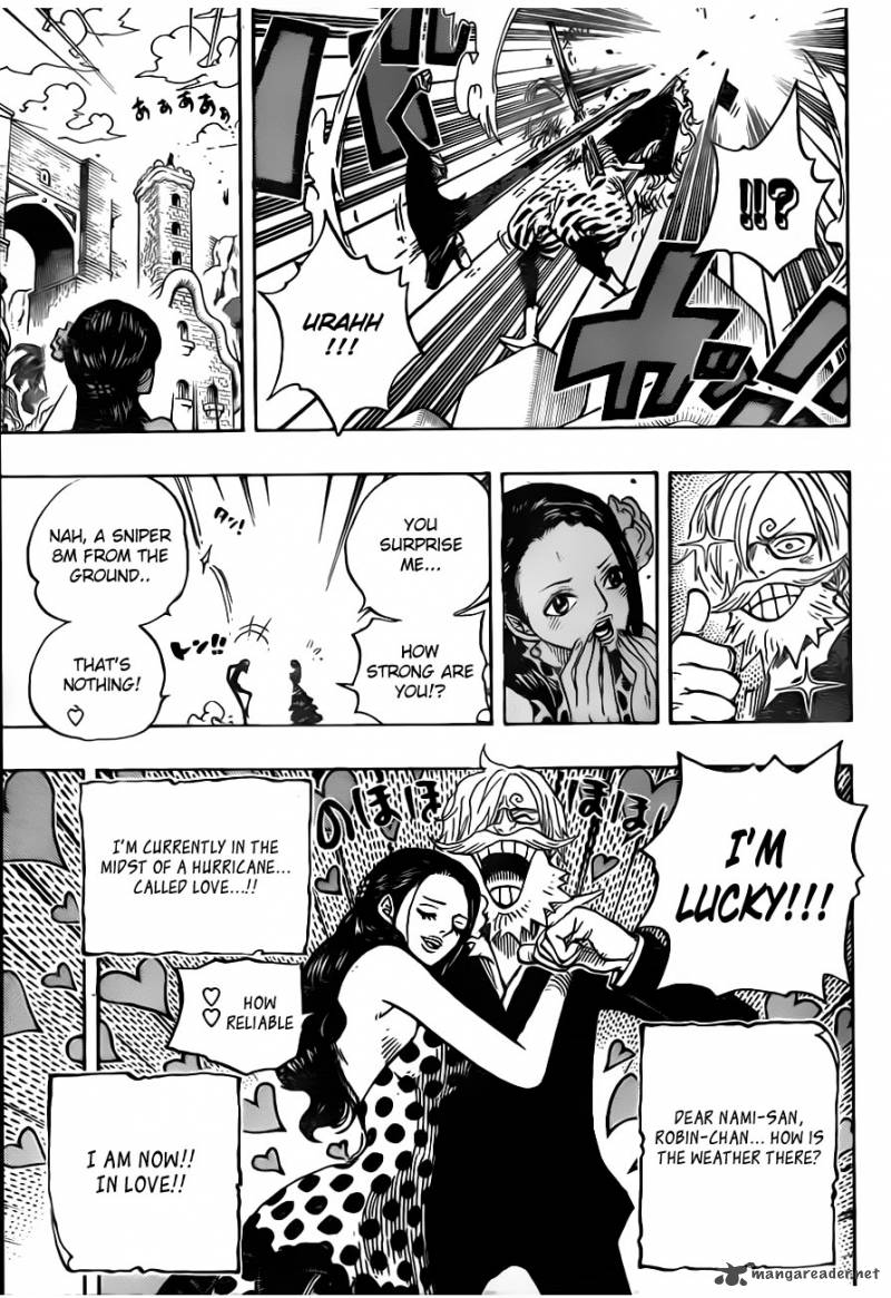 One Piece manga, chapter 705, page 17 of 24