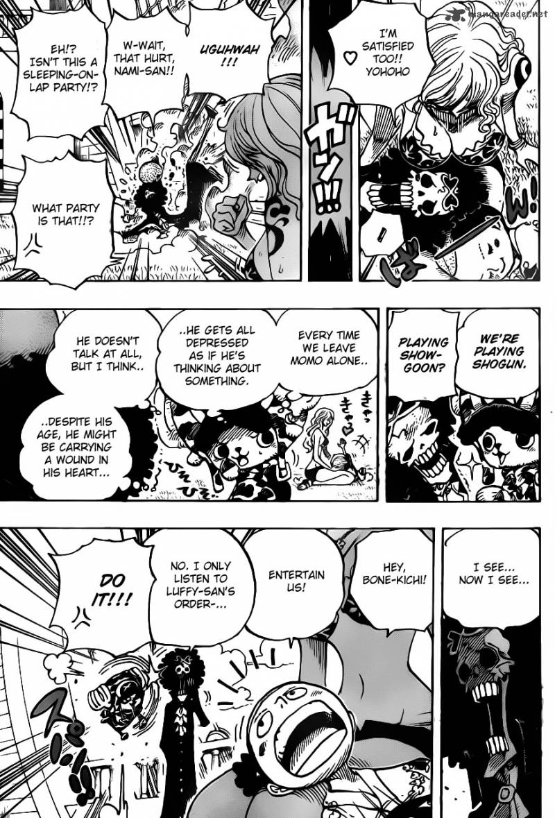 One Piece manga, chapter 705, page 19 of 24