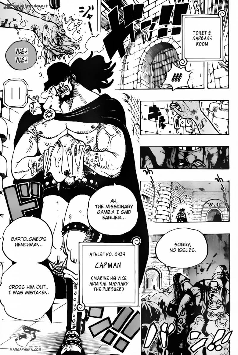 One Piece manga, chapter 705, page 7 of 24
