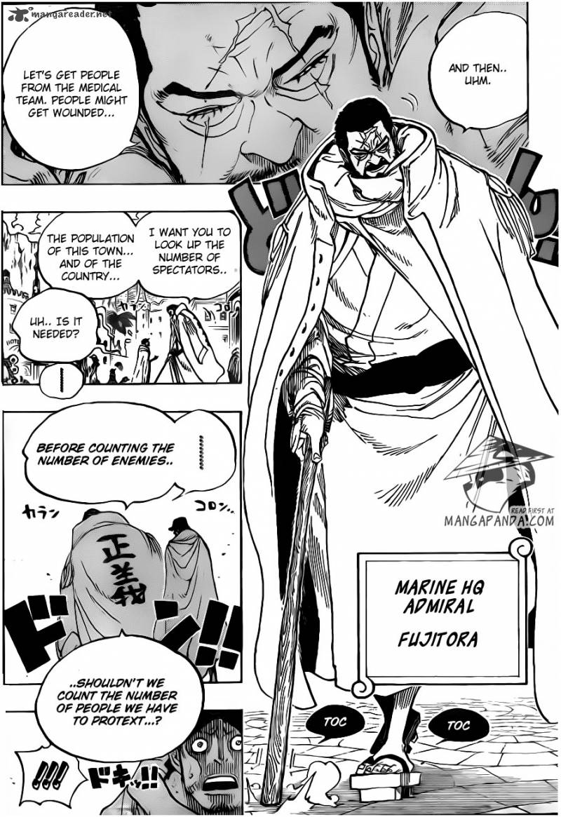 One Piece manga, chapter 705, page 9 of 24