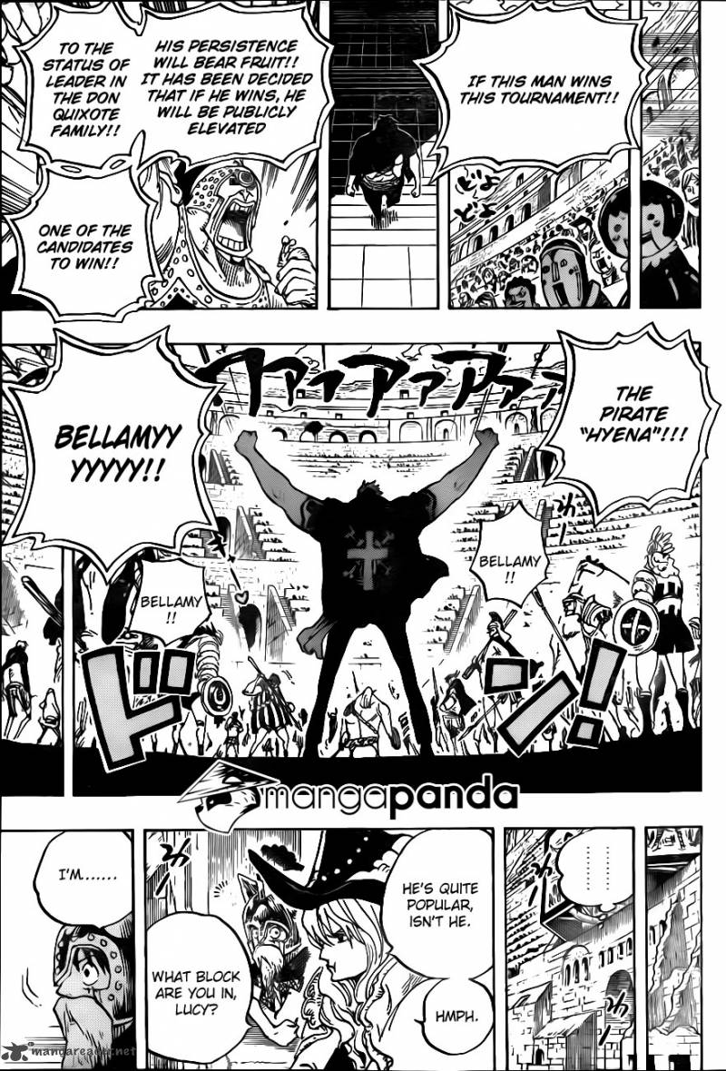 One Piece Chapter 706 page 10 - Chapter 706: I Won't Laugh at You