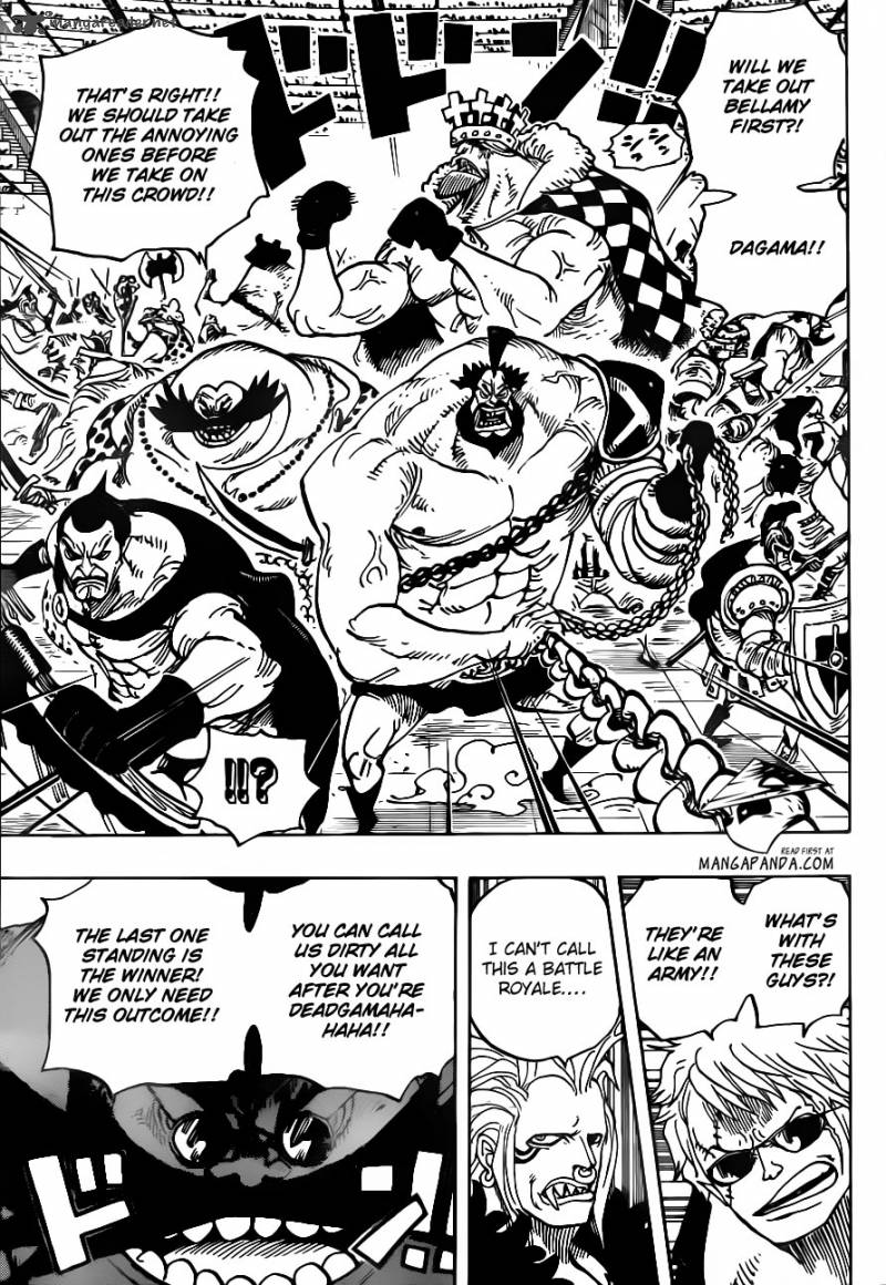 One Piece Chapter 706 page 15 - Chapter 706: I Won't Laugh at You