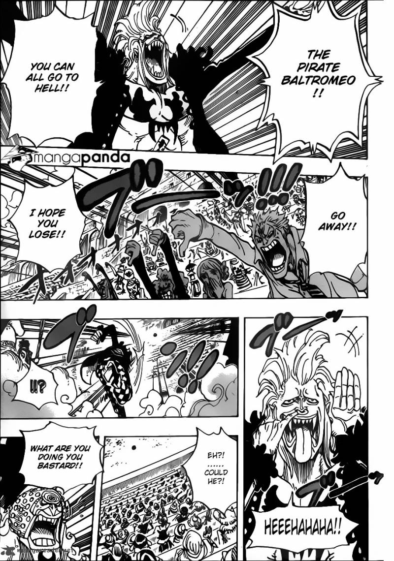 One Piece Chapter 706 page 4 - Chapter 706: I Won't Laugh at You