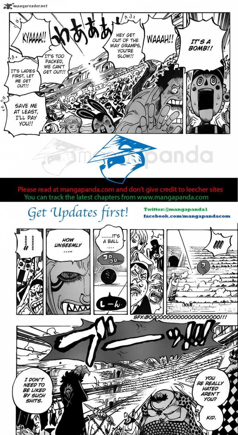 One Piece Chapter 706 page 5 - Chapter 706: I Won't Laugh at You