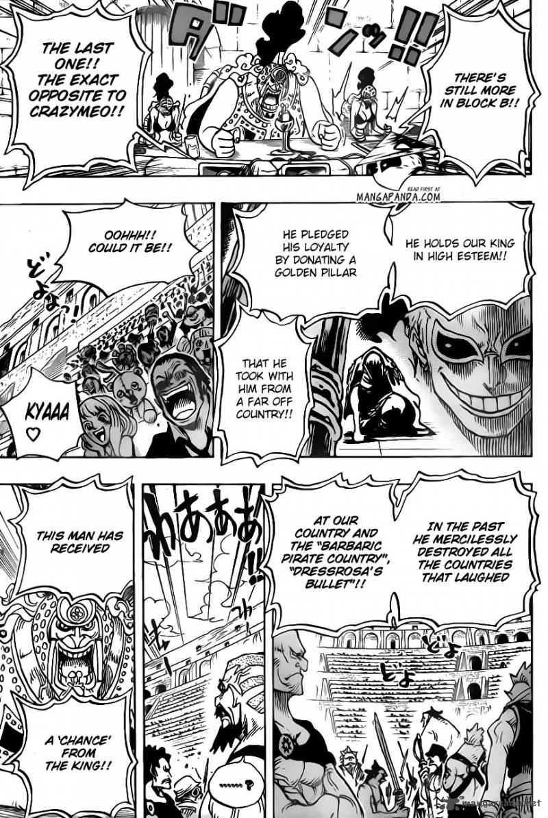 One Piece Chapter 706 page 6 - Chapter 706: I Won't Laugh at You