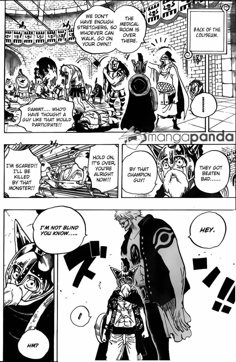 One Piece Chapter 706 page 7 - Chapter 706: I Won't Laugh at You