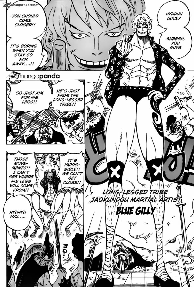 One Piece Chapter 707 page 11 - Chapter 707: B Block