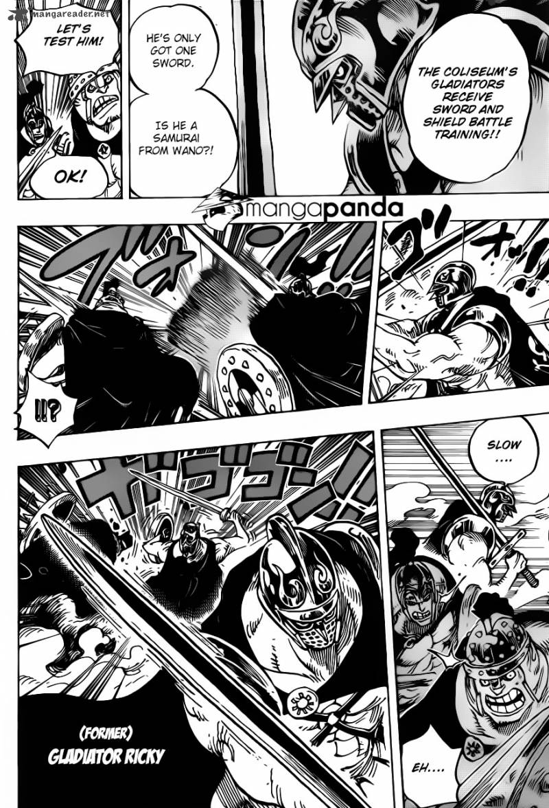 One Piece Chapter 707 page 13 - Chapter 707: B Block