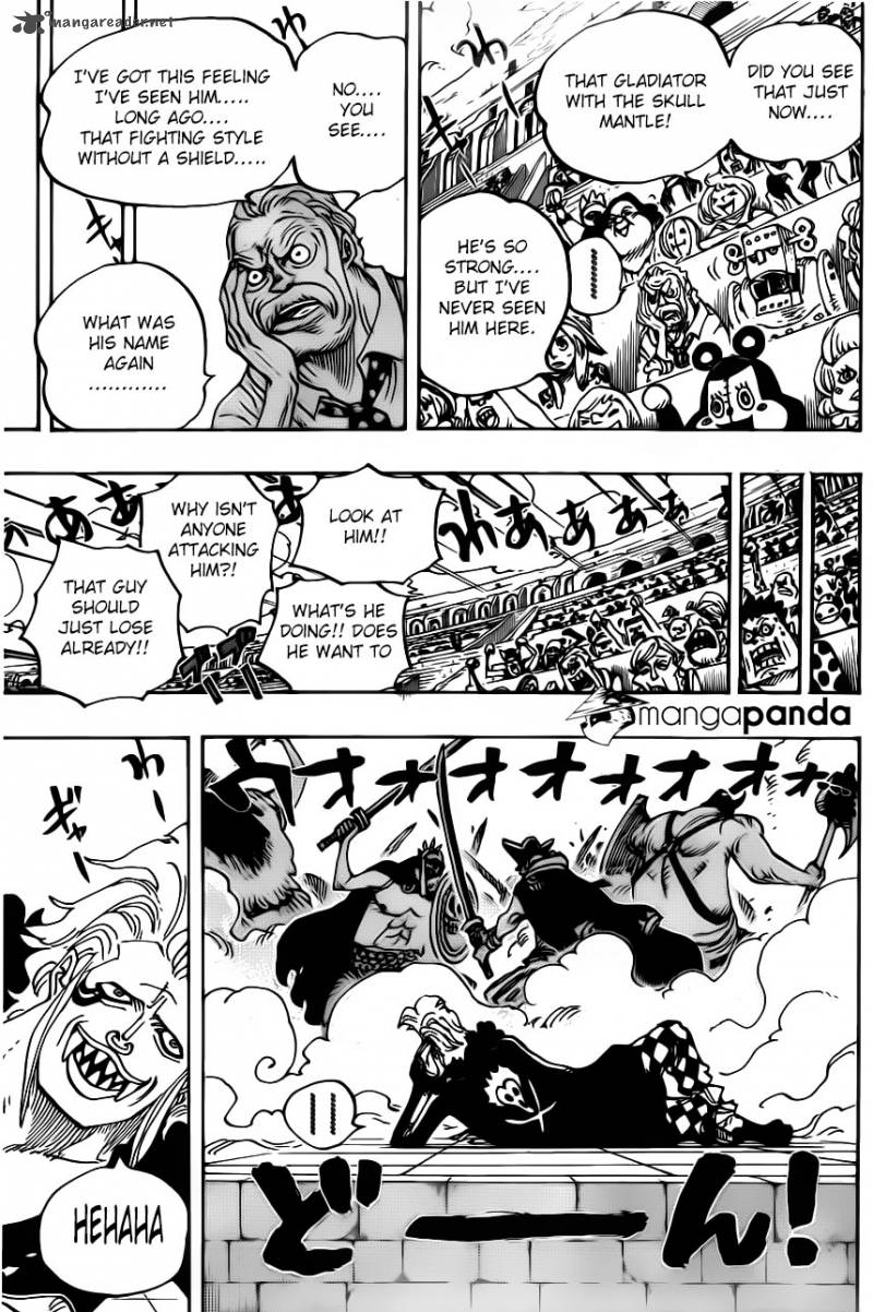 One Piece Chapter 707 page 14 - Chapter 707: B Block
