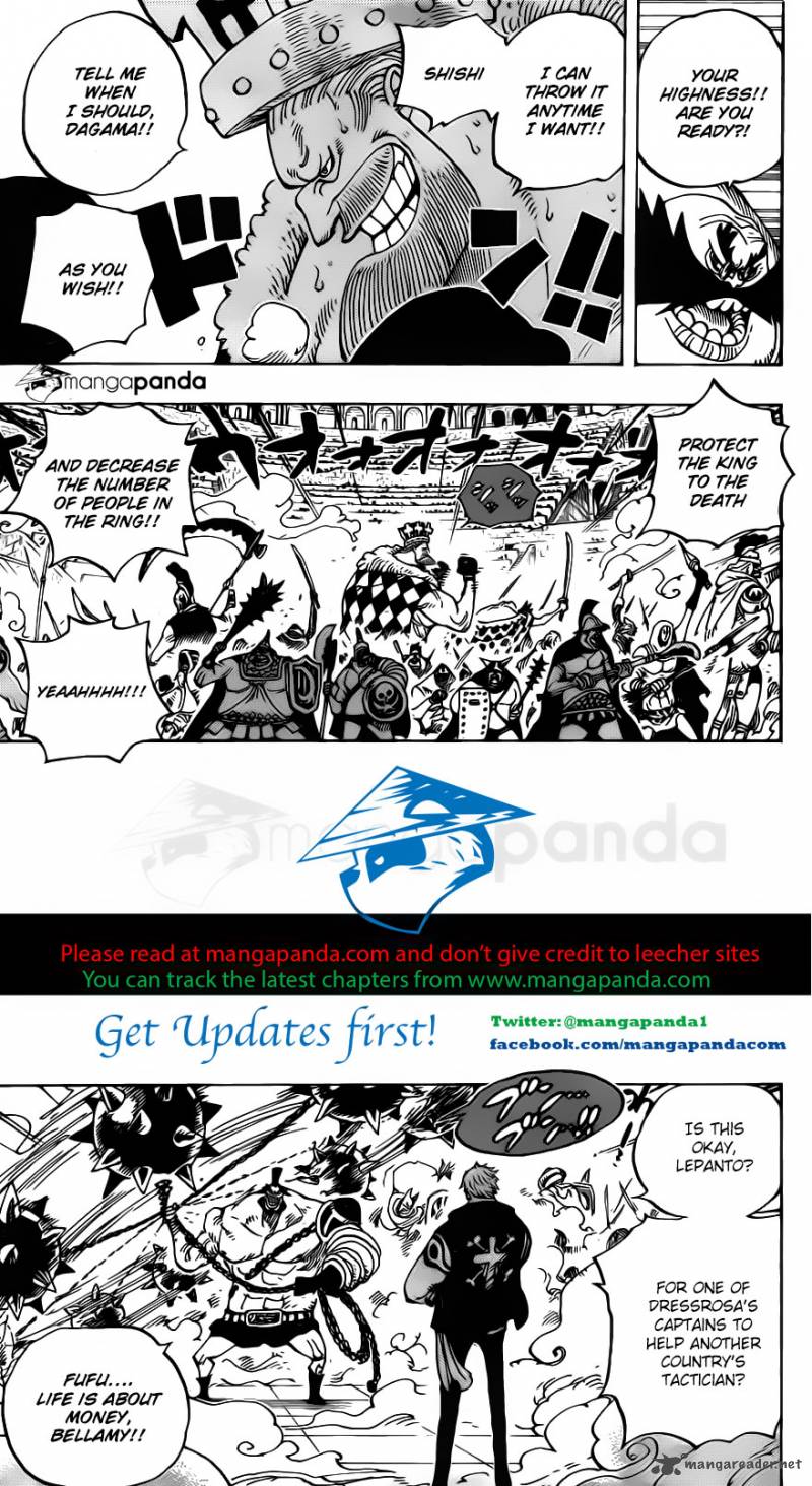One Piece Chapter 707 page 4 - Chapter 707: B Block
